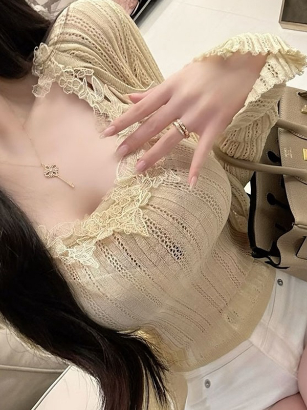 Elastic Lace Trim - 한국 스타일 라이트 성숙 레이스 트림