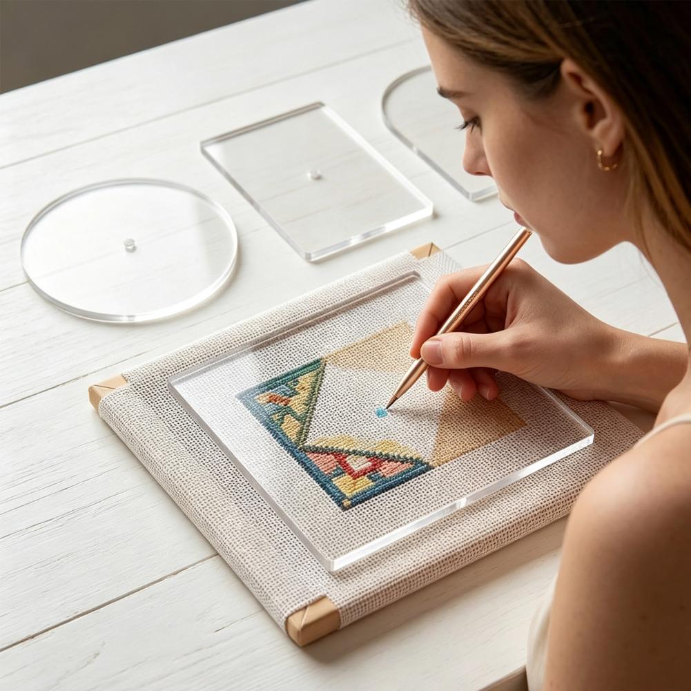 Embroidery Craft - 5개입 자수 아크릴 템플릿 세트 -