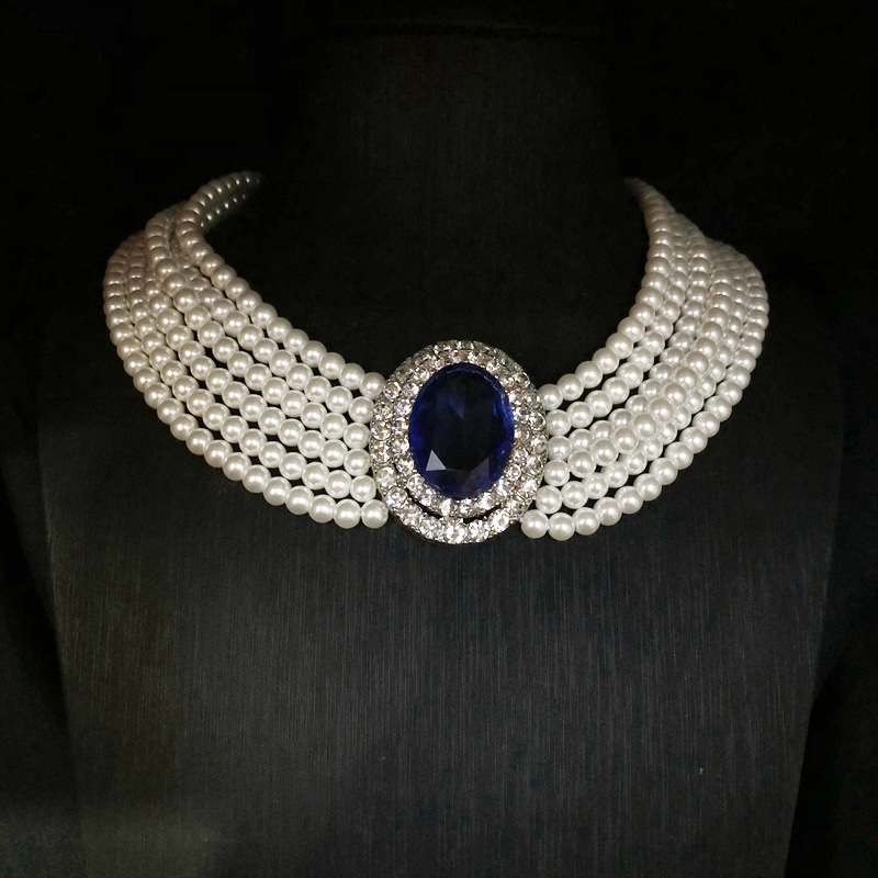 Pearl Trim Chain - 2026 프랑스 레트로 라인스톤 장식 우아한