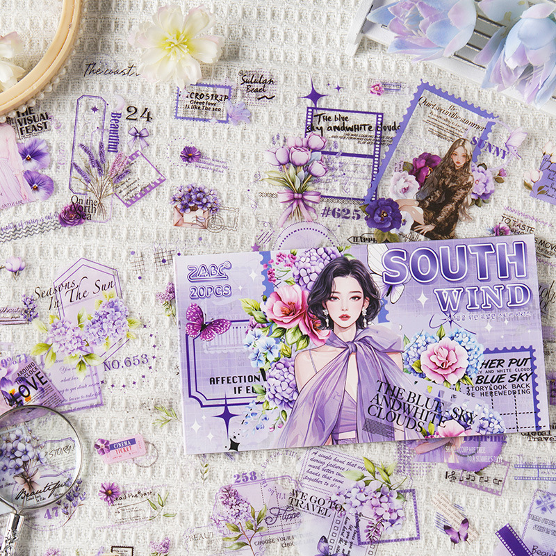 20pcs 귀여운 소녀 애완 동물 스티커 책, 카와이  - Embellishments For Scrapbooking 리뷰 및 가격