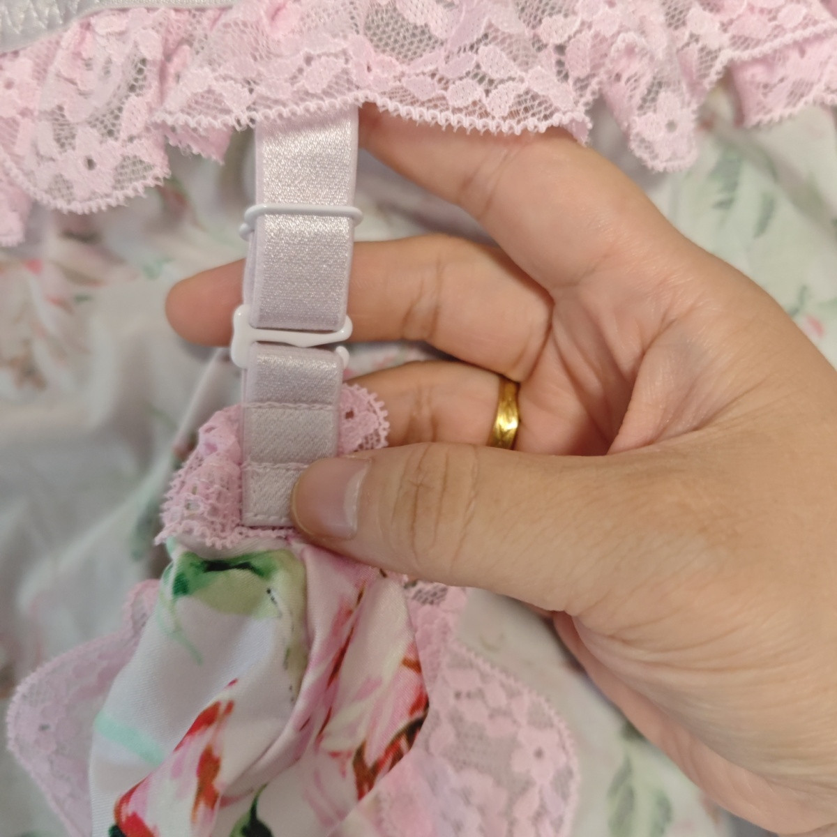 수제 플로럴 패턴의 섹시하고 귀여운 남성용 속옷, LG - Elastic Lace Trim 리뷰 및 가격