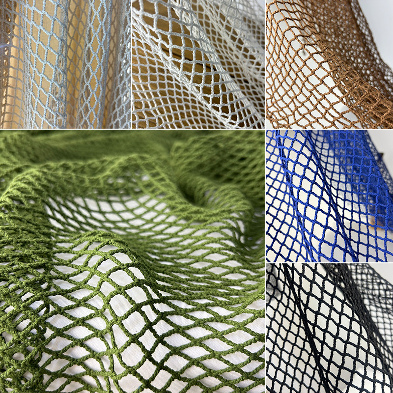 면 린넨 피시넷 원단, 큰 메쉬 속이 비치는 거즈 천, - Crystal Mesh Fabric 리뷰 및 가격